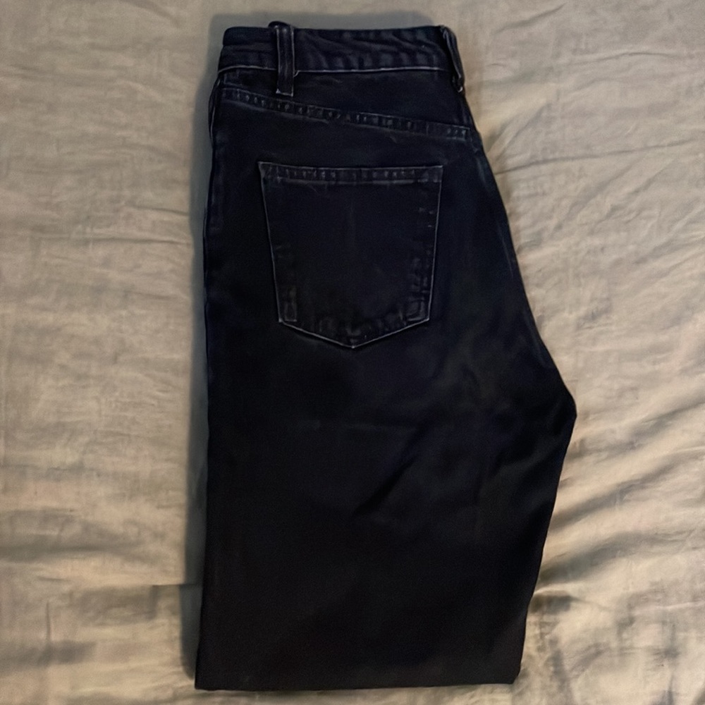 ZARA Straight Leg Jeans High-rise